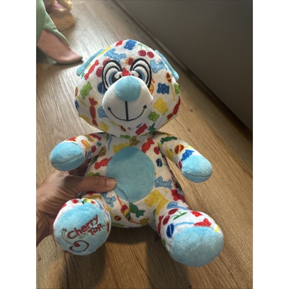 Cherry On Top Candy Store 10” Plush Teddy Bear From Carnival Cruise Line w/ Tags